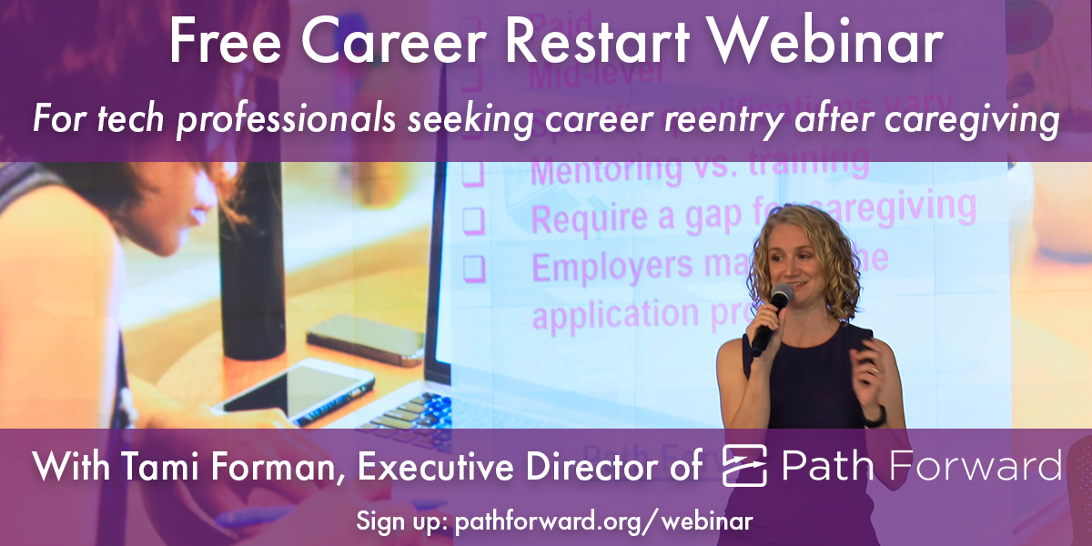 Register for a Free Career Restart inar Path Forward