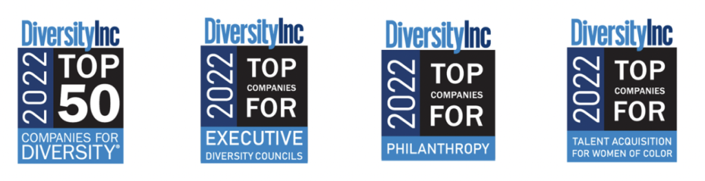 AIG was recognized by Diversity Inc as a 2022 top company for diversity, philanthropy, executive diversity councils, and talent acquisition for women of color.